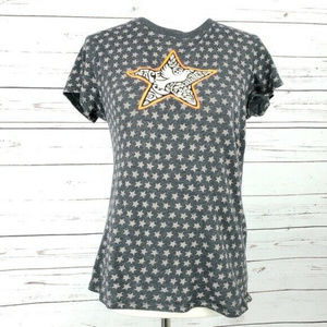 Lucky Brand Peace Love Dove Graphic Tee Large